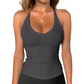 📢📢Limited time Sales - 65% OFF😍50K+ SOLD !! ⏰Women's Ribbed V-Neck Tank Top