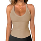 📢📢Limited time Sales - 65% OFF😍50K+ SOLD !! ⏰Women's Ribbed V-Neck Tank Top