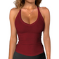 📢📢Limited time Sales - 65% OFF😍50K+ SOLD !! ⏰Women's Ribbed V-Neck Tank Top