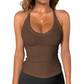 📢📢Limited time Sales - 65% OFF😍50K+ SOLD !! ⏰Women's Ribbed V-Neck Tank Top