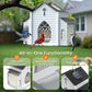 🔥Summer Hot Sales - 65% OFF💞Church-Shaped Solar-Powered Bird Feeder