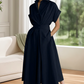 🔥Summer Hot Sales - 59% off😍Chic Lapel Collar High-Waist A-Line Shirtdress