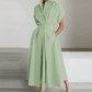 🔥Summer Hot Sales - 59% off😍Chic Lapel Collar High-Waist A-Line Shirtdress