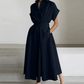 🔥Summer Hot Sales - 59% off😍Chic Lapel Collar High-Waist A-Line Shirtdress