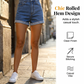 🔥Limited Hot Sales - 65% OFF😍Women's High-Rise Cuffed Denim Shorts