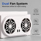 🔴🌡️ RED HEAT WARNING! Solar Car Ventilator Fan – Drops Cabin Temp by 20°C, No Battery Needed, Protects Kids & Pets from Deadly Heat