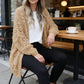 💥Limited-Time sales: Just ￡14.99🍂 Women's Slouchy Open-Front Knit Cardigan
