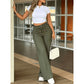 ⏳Last Day Sale Only ￡14.99!!👖 💥 Women's High-Waisted Straight Leg Trousers – Front seam & elastic back – Versatile, comfortable & perfect for office or casual wear ✨🌸