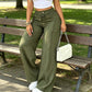 ⏳Last Day Sale Only ￡14.99!!👖 💥 Women's High-Waisted Straight Leg Trousers – Front seam & elastic back – Versatile, comfortable & perfect for office or casual wear ✨🌸