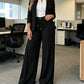 ⏳Last Day Sale Only ￡14.99!!👖 💥 Women's High-Waisted Straight Leg Trousers – Front seam & elastic back – Versatile, comfortable & perfect for office or casual wear ✨🌸