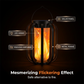 🏮 Enjoy 50% off now! ☀️ Solar Flickering Flame Lantern—waterproof and automatic—realistic warm light, perfect for patios, gardens, or pathways—no wiring required 🌙