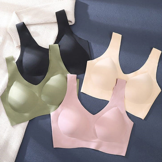 🥳2026 HOT SALE🥳💞50K+ SOLD!🌸💞 Seamless, one-piece bra—comfortable to wear, with a push-up and lifting effect.