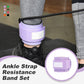 Ankle Strap Resistance Band Set
