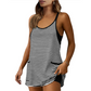 Women's Striped Dress with Pockets
