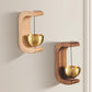 Magnetic Wooden Wind Chime Doorbell Decoration