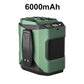 🔥2026 Summer Hot Sales!!!😍30K+ SOLD⏰Hands-Free Waist Portable Fan 💨 | 6000mAh Battery Power Bank 🔋 | 100 Speeds Airflow 🌬️ | LED Light 🔦 | Belt Clip Cooling Fan for Outdoor, Jobsite & Travel 🌞