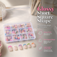 🏆Surprise Price: Only £8.99!!💅Buy 2 Get 1 Free✨Color Pop Press-On Nails – Salon-Style Manicure in Minutes 💅✨