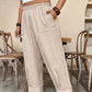 ⏰Limited Hot Sales - just ￡14.99🔥Women's Relaxed Fit Cuffed Ankle Pants
