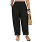 ⏰Limited Hot Sales - just ￡14.99🔥Women's Relaxed Fit Cuffed Ankle Pants