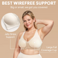 🥳2026 HOT SALE🥳💞50K+ SOLD!🌸🧖‍♀️ 50% OFF! Seamless Front Closure Cross Shaping Bra