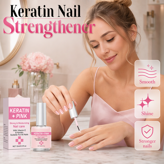 💅 2026 Sale — Over 67,000 Sold!✨ ✨Buy 1 Get 1 Free✨Keratin Nail Strengthener & Moisturizer – Repair & Glossy Finish 🌟
