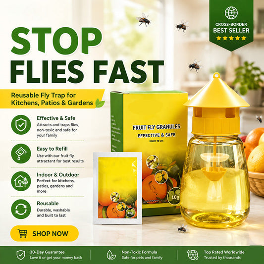 ⏳💥Final 3 hours-￡7.99!! 🔥 Indoor and Outdoor Hanging Fly Trap