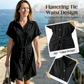 🔥HOT SALE 50% OFF🔥Women's Summer Short Sleeve Shirt Dress