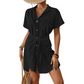 🔥HOT SALE 50% OFF🔥Women's Summer Short Sleeve Shirt Dress
