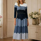🏖️ Summer New Sales✨ Elegant Pearl Embellished Pleated Bounce Maxi Dress