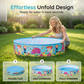 ⌛Limited-Time Offer-Large Foldable Backyard Wading Pool for Whole Family & Pets