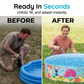 ⌛Limited-Time Offer-Large Foldable Backyard Wading Pool for Whole Family & Pets