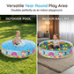 ⌛Limited-Time Offer-Large Foldable Backyard Wading Pool for Whole Family & Pets