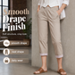 🔥 LIMITED-TIME SALE ONLY ￡18.99! ✨Women Casual Slim Fit Cropped Pants