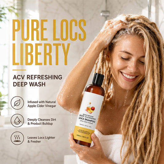 🔥 Limited-Time Deal — 55% OFF 🌿 ACV Deep Cleansing Locs Shampoo Combo for Dreadlocks & Natural Hair ✨