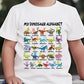🔥🎁 New Arrival: Half-Price Offer 🔥 Children's T-shirt with Dinosaur and Letter Prints