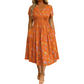 🌈2026 Summer Hot Sale 50% OFF!✨Women's V-Neck Floral Print Dress with Twist Waist