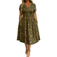 🌈2026 Summer Hot Sale 50% OFF!✨Women's V-Neck Floral Print Dress with Twist Waist