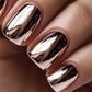 💥💥Buy 1 Get 1 Free - Only ￡3.99/pc💥💥Metallic Mirror Effect Nail Polish for a Glossy Chrome Finish