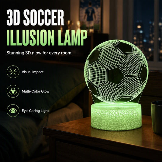 Glow Soccer Night Light