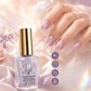 😍 Buy 1 Get 1 Free - Just ￡7.98!!! ⏰Lilac Glossy Mirror Nail Strengthener