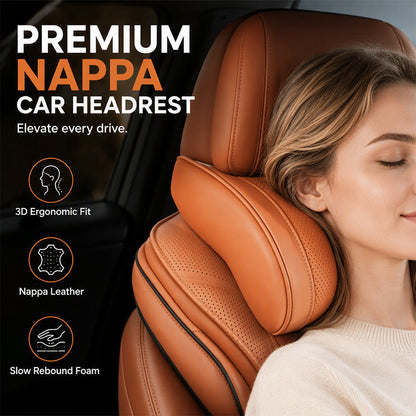 🚗2026 New Upgrade - SAVE 59%💤 Relieve Driving Fatigue! Universal Memory Foam Car Headrest Neck Pillow, Ergonomic Support Auto Neck Cushion for Long Road Trips