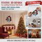 🎄❄️ Early Christmas Sale – 50% OFF!! 🎅 Christmas Santa 3D Wall Decals for Festive Wall Decor
