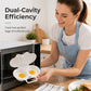 🥳Buy 1 Get 1 Free - Just ￡6.99🔥Microwave Egg Poacher – Dual-Cavity Steamer, Rapid Heating, Non-Stick PP – Ideal for Home, Office & Travel! 🔥