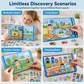 🔥Limited Time Sales - 69% OFF 🧲 Magnetic Puzzle Book for Kids – Reusable Travel Activity Toy ✈️ & Screen-Free Creative Play ✨