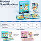 🔥Limited Time Sales - 69% OFF 🧲 Magnetic Puzzle Book for Kids – Reusable Travel Activity Toy ✈️ & Screen-Free Creative Play ✨
