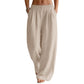 🔥⏰New Hot Sales - Save 65% 👖Women's Elastic Waist Wide-Leg Pants