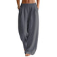 🔥⏰New Hot Sales - Save 65% 👖Women's Elastic Waist Wide-Leg Pants