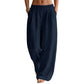 🔥⏰New Hot Sales - Save 65% 👖Women's Elastic Waist Wide-Leg Pants