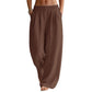 🔥⏰New Hot Sales - Save 65% 👖Women's Elastic Waist Wide-Leg Pants