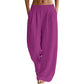 🔥⏰New Hot Sales - Save 65% 👖Women's Elastic Waist Wide-Leg Pants